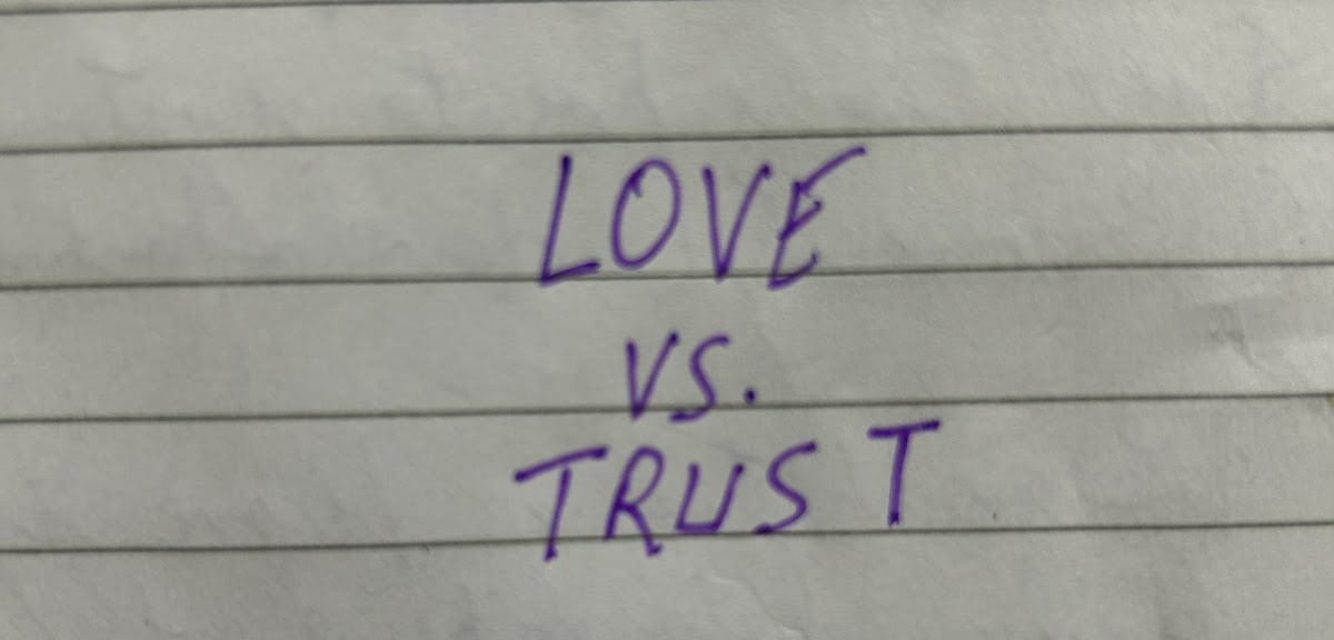 love vs trust